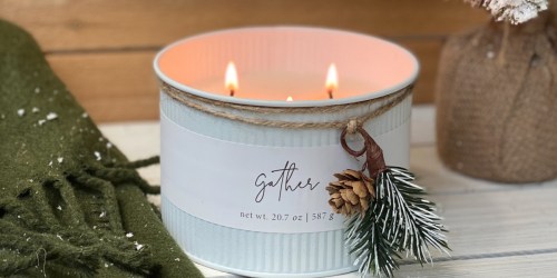 Giftable 3-Wick Tin Candles are Back at Walmart (Stetson Shares What Scents He Loves & What Smells Like Feet!)