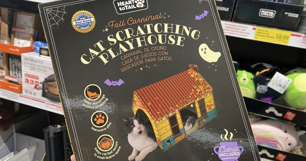 Halloween Cat Scratch House ALDI