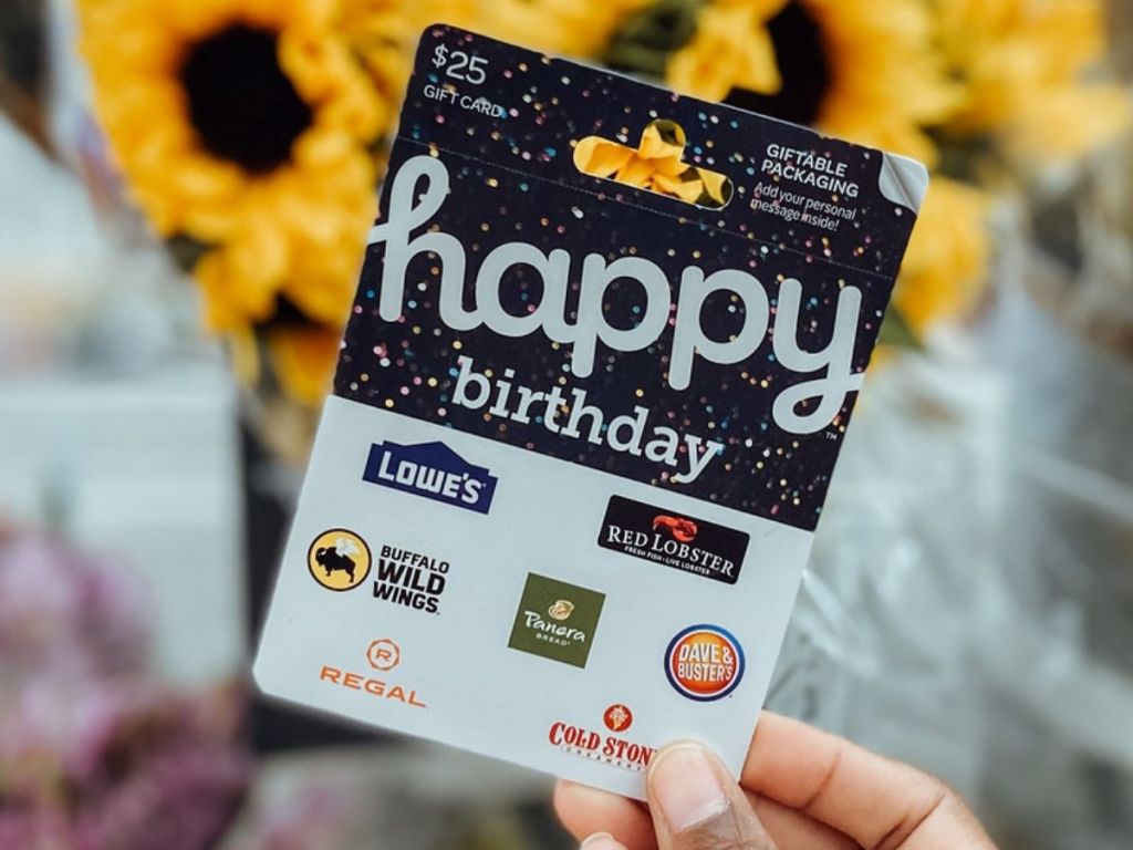Happy Birthday Gift card