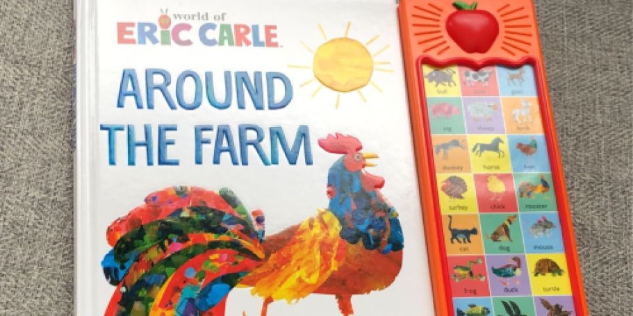 Eric Carle Kids Books Starting UNDER $4 on Amazon | Sound Books, The Very Hungry Caterpillar, + More!