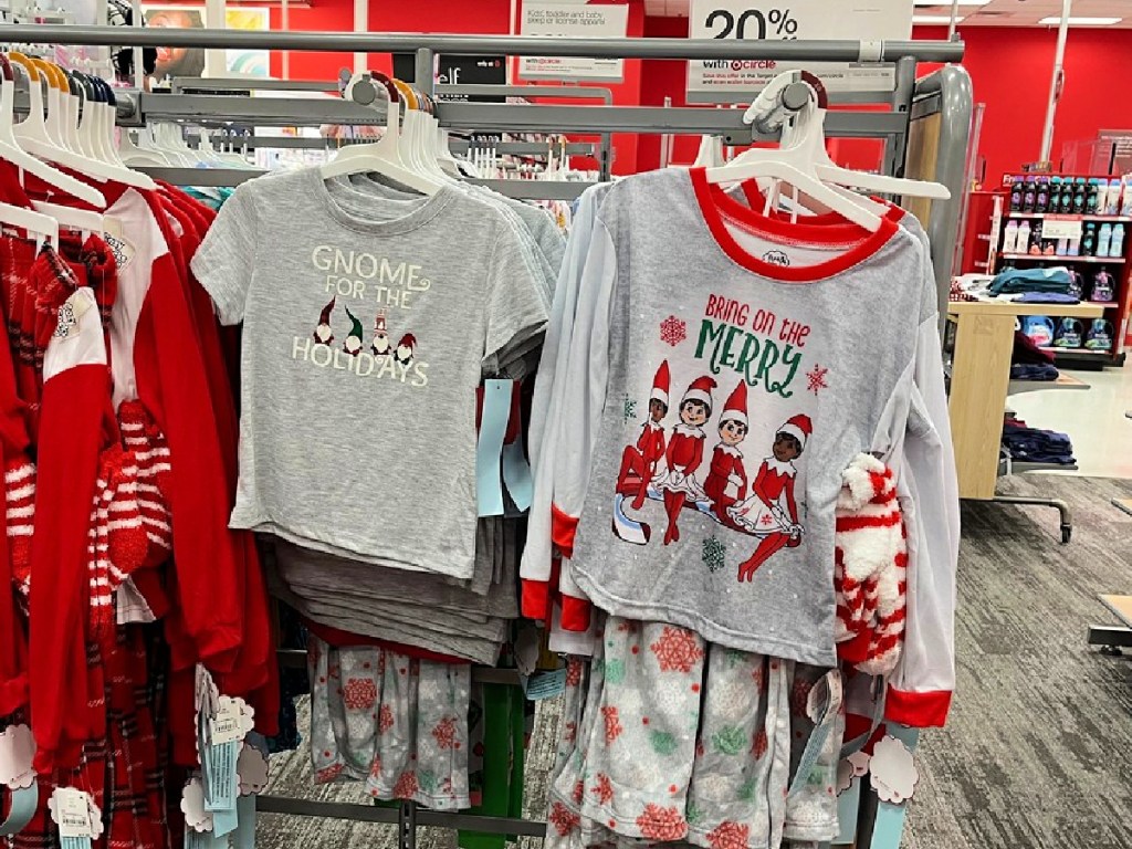 Holiday clothing for kids at Target