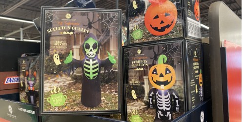 Light-Up 4′ Halloween Inflatables Only $12.99 at ALDI | They Self Inflate!