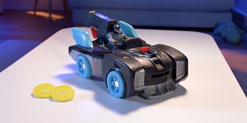 Fisher-Price Imaginext Transforming Batmobile w/ Light-Up Batman Figure Only $13.39 on Amazon (Regularly $22)