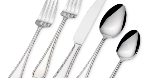 International Silver Stainless Steel 51-Piece Flatware Sets Only $29.99 Shipped on Macys.com (Regularly $80)