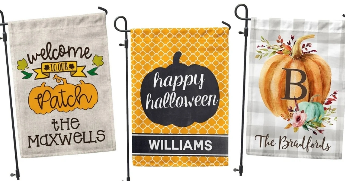 Personalized Home & Garden Flags Only $9.99 Shipped (Regularly $20)