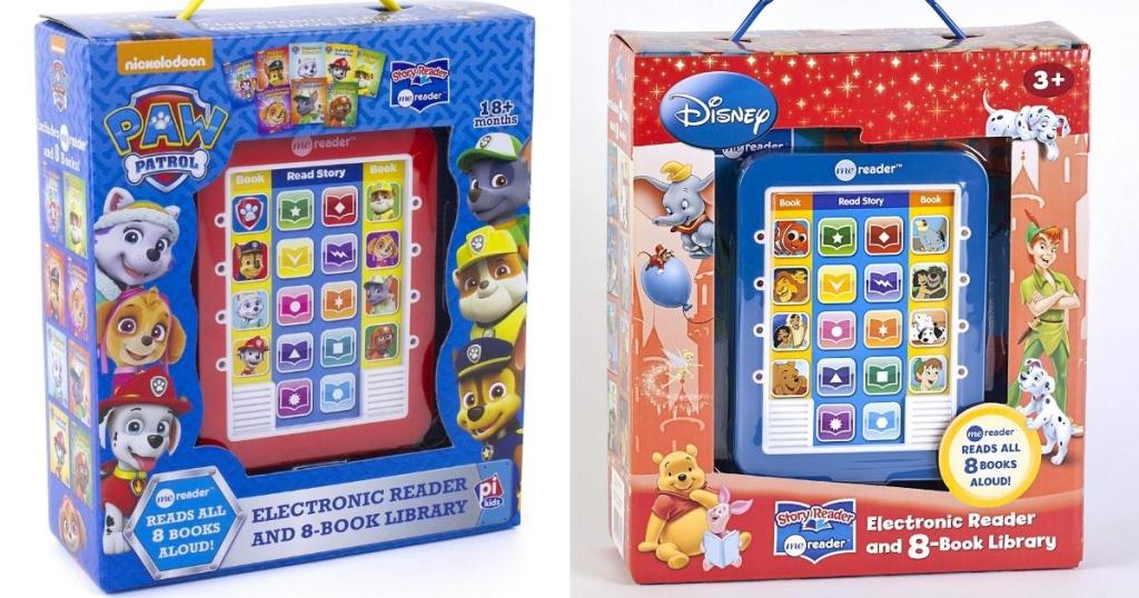 paw patrol and disney classic me readers