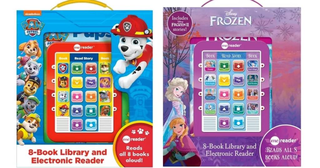paw patrol and frozen me readers
