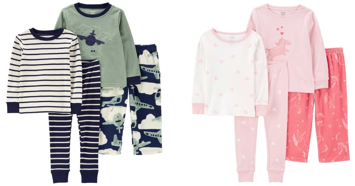 Costco Kids Pajamas 4 Piece Sets From 15 99 Shipped   Kids Pajama Sets At Costco 