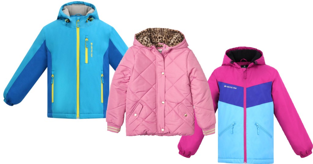 Kids Winter Coats from Arctic Paw and Osh Kosh