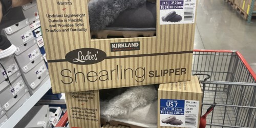 Grab Costco Shearling Slippers for ONLY $19.99 (Cozy UGG Footwear Dupe)
