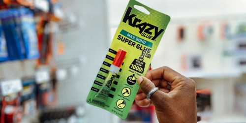 Krazy Glue 2-Pack Only $1.24 at Target | Just 62¢ Each
