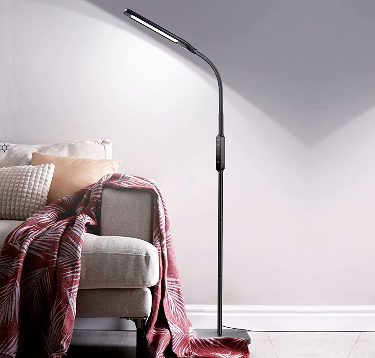 Lastar Standing Floor Lamp w/ 6000K Color Temperature