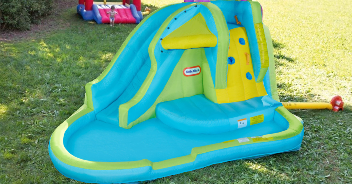 little tikes made in the shade waterslide