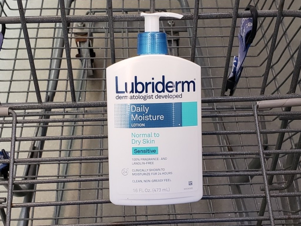 lubriderm daily moisture sensitive skin lotion