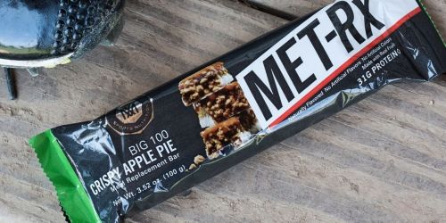 MET-Rx Crispy Protein Bar 8-Pack Only $6.59 Shipped on Amazon (Regularly $19)