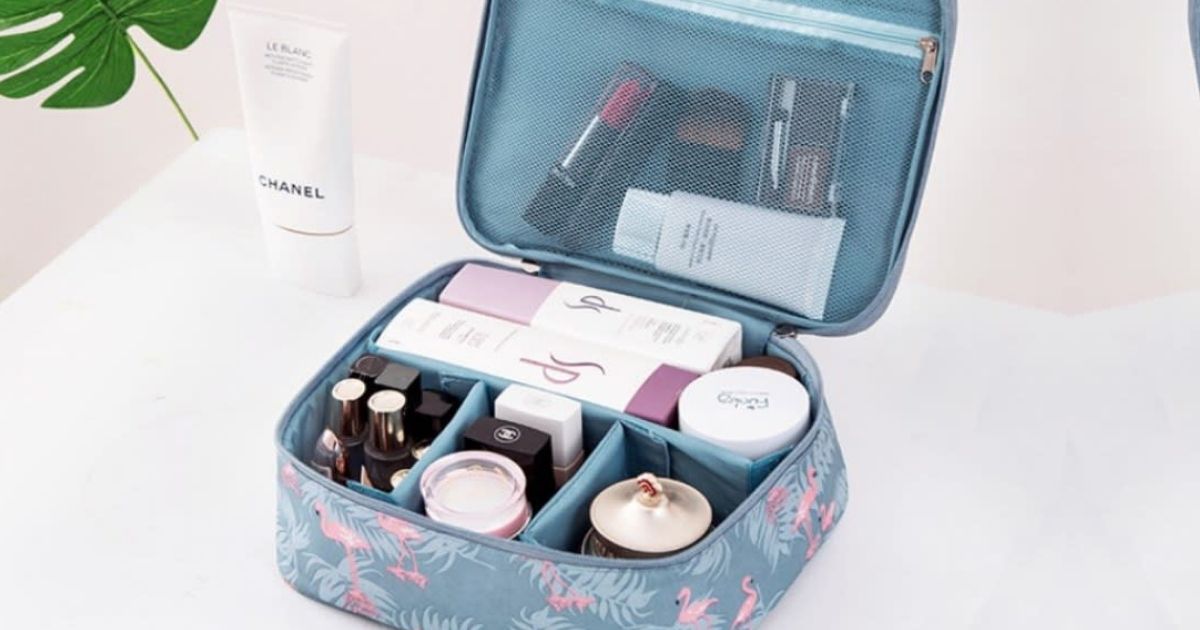 Patterned Cosmetic Organizer Bags Just $5.99 Each Shipped (Regularly $20)