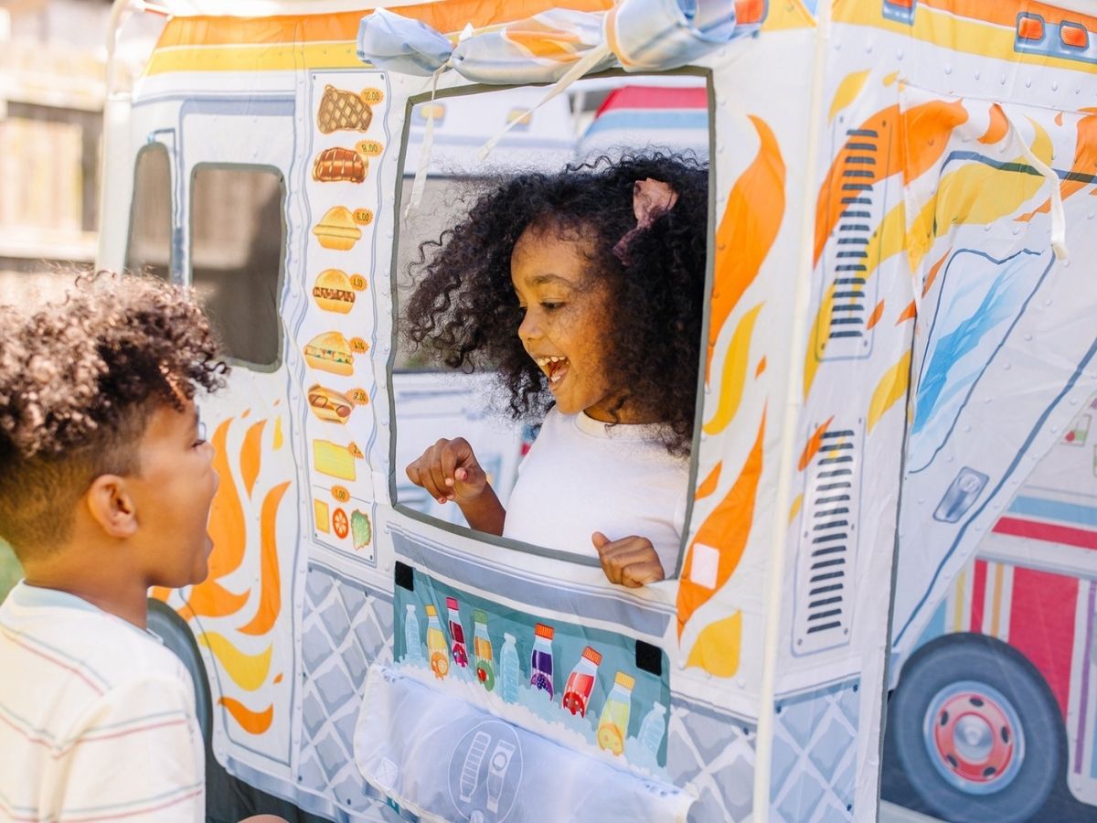 food truck play tent