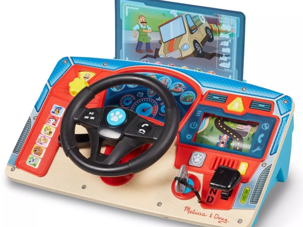 melissa and doug paw patrol rescue mission wooden dashboard