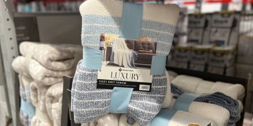Member’s Mark Luxury Cozy Knit Throws From $24.98 at Sam’s Club (Comparable to Barefoot Dreams)