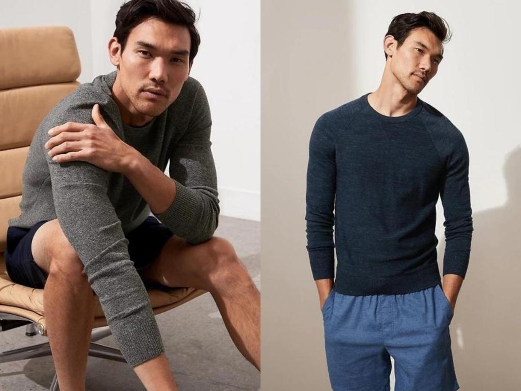 Men's Organic Cotton Raglan Sweater