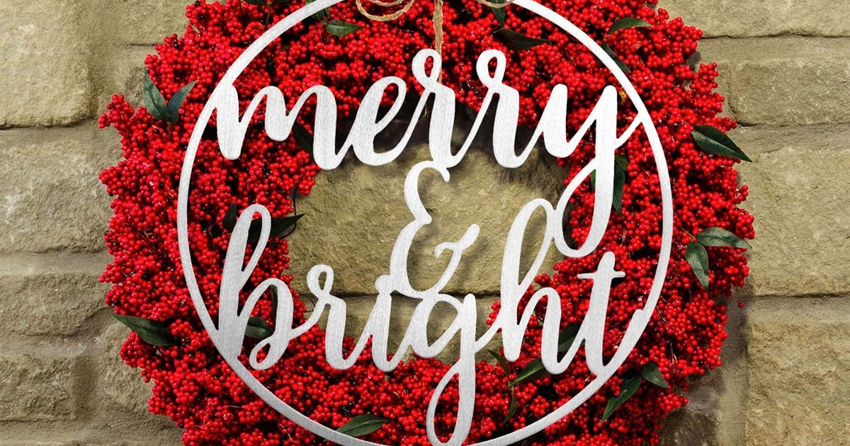 Metal Winter Greetings Signs Just $18.99 Shipped (Regularly $60)