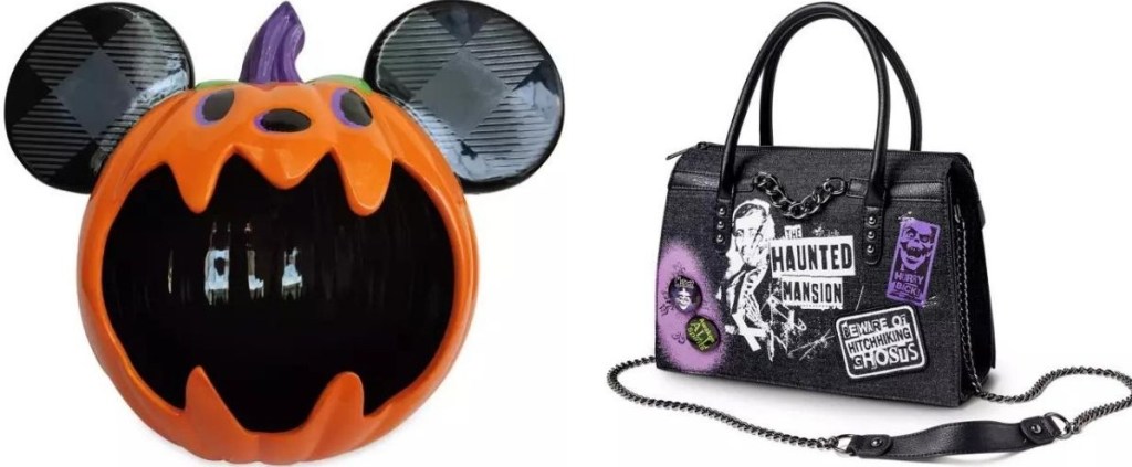 Mickey Candy Bowl and Loungefly Bag