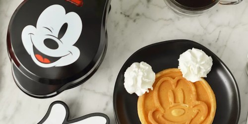 Mickey Mouse Waffle Maker from $10.49 on Kohls.com (Reg. $25) | Make Cinnamon Rolls, Cookies, & More