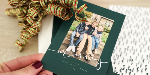 Last Chance to Get Up to 80% Off Custom Christmas Cards on Groupon!