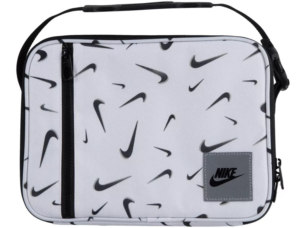 nike fuel molded lunch box in white