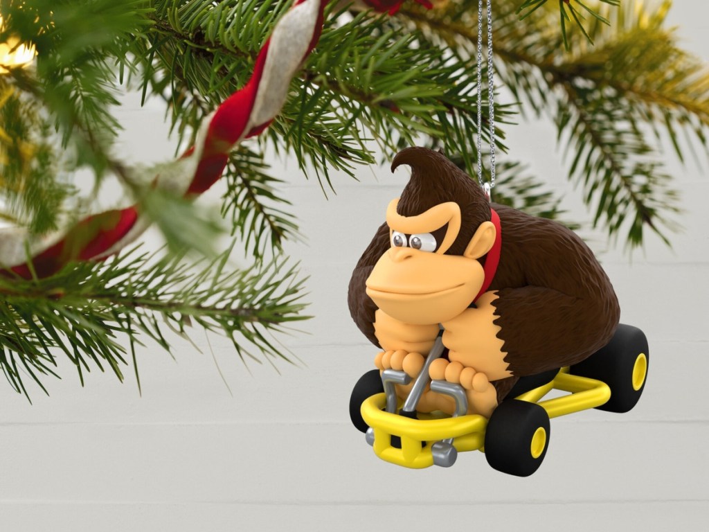 Donkey Kong Mario Kart Ornament
