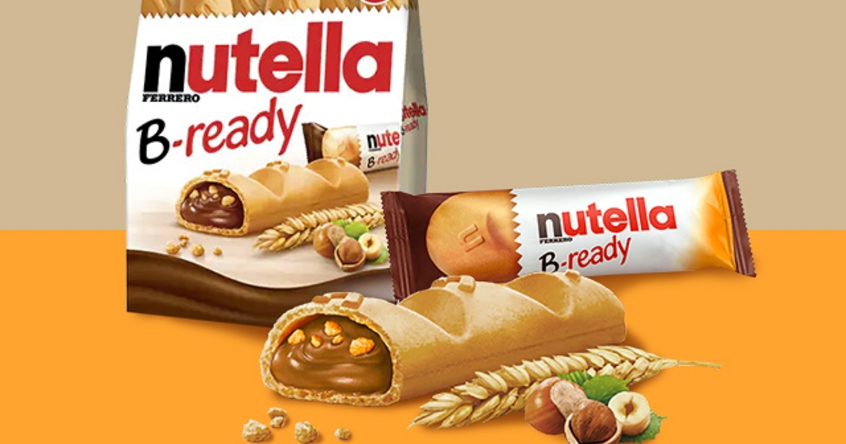 Nutella B-Ready Wafers Only $18.98 on Amazon (Regularly $35)