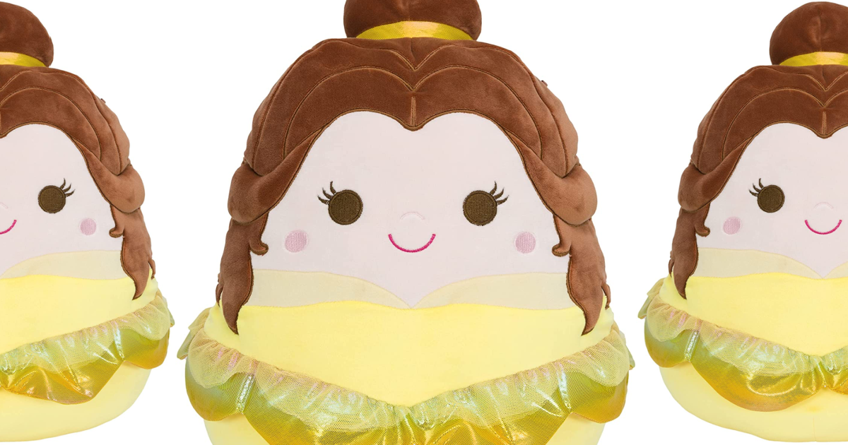 Pre-Order Squishmallow Disney 14-Inch Belle Now for $29.99 Shipped on Amazon