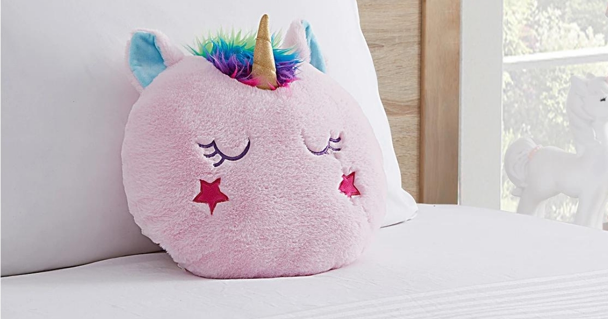 Unicorn squishy outlet pillow