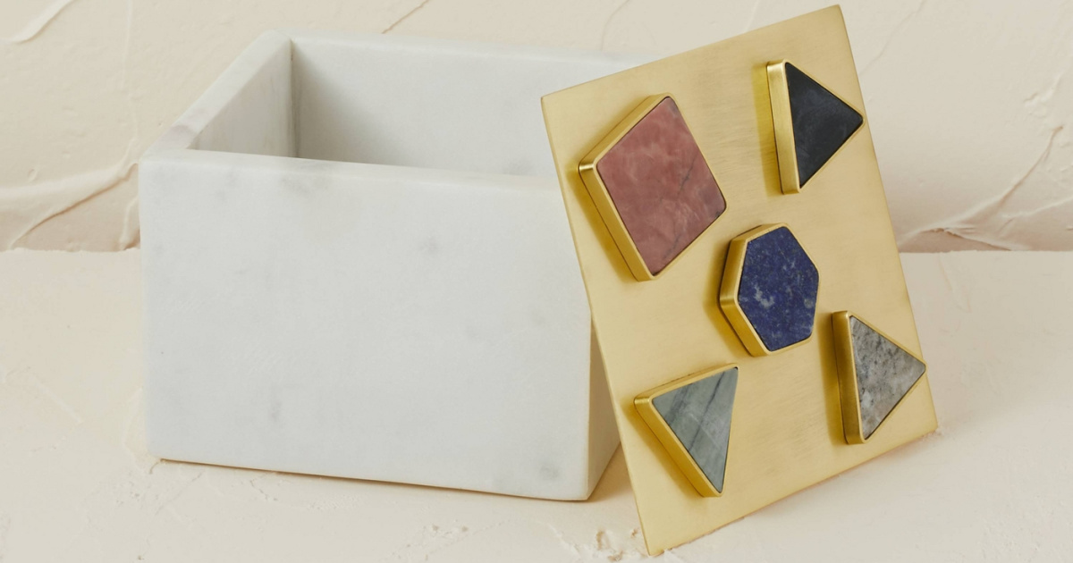 50% Off Opalhouse Marble Gemstone Box on Target.com (Today Only!)
