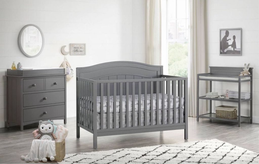 Oxford Baby North Crib in nursery