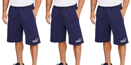 ** PUMA Men’s Fleece Shorts from $4.99 Each on Costco.com (Regularly $15)