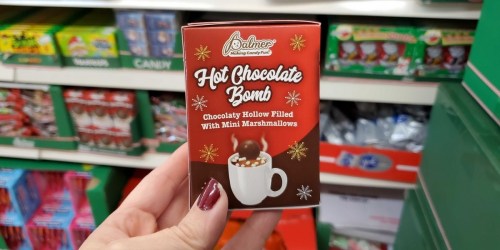 Palmer Hot Chocolate Bombs Only $1 at Dollar Tree | Great Stocking Stuffer Idea!