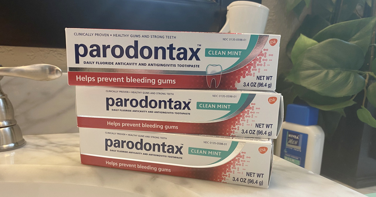 parodontax warnings