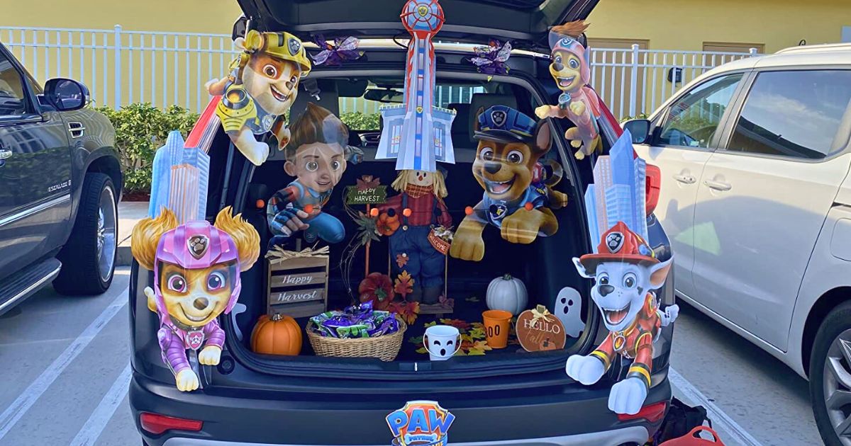 Trunk or Treat Character Kits Just $10.50 on Target.com | PAW Patrol, Transformers, Pokémon & More
