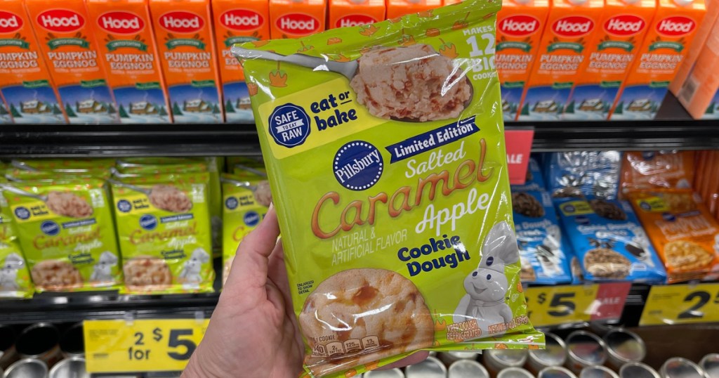Pillsbury Limited Edition Salted Caramel Apple Cookie Dough You Can Eat or Bake