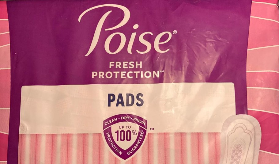 Poise Coupons on Amazon | Incontinence Pads 96-Count Just $7 Shipped (Reg. $24) + More
