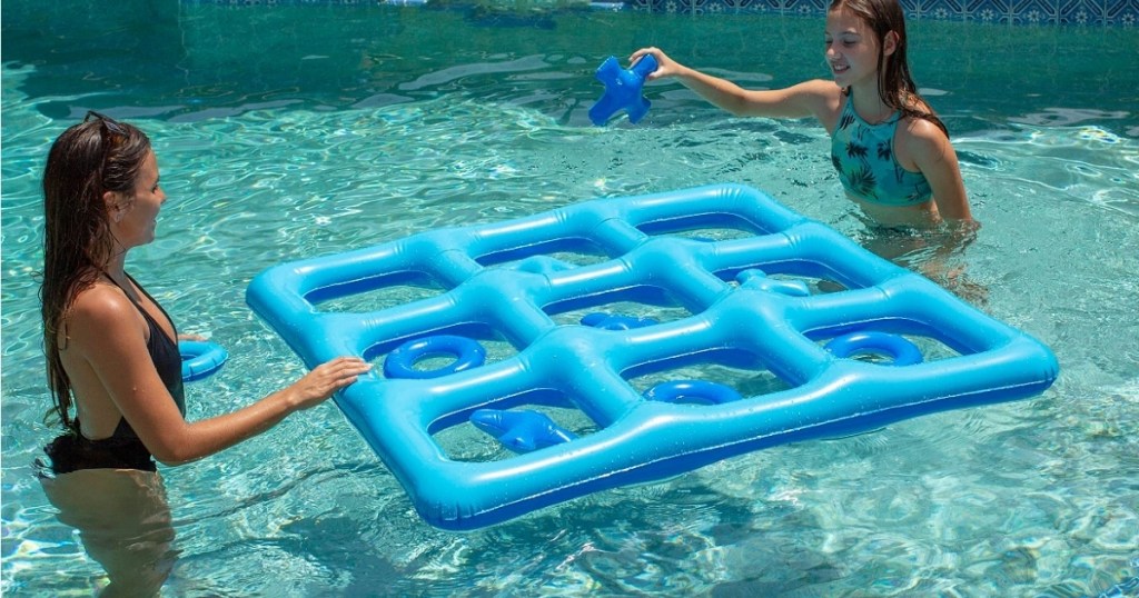 poolcandy giant inflatable tic tac toe game