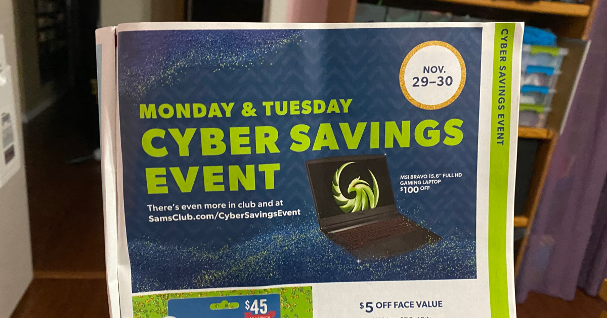 Sam’s Club 2021 Cyber Monday Sale Preview | We’re Sharing All the Hottest Upcoming Deals!