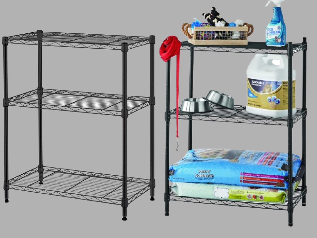 Hyper Tough Metal Shelves From 23 10, 10 Inch Deep Wire Shelving Unit