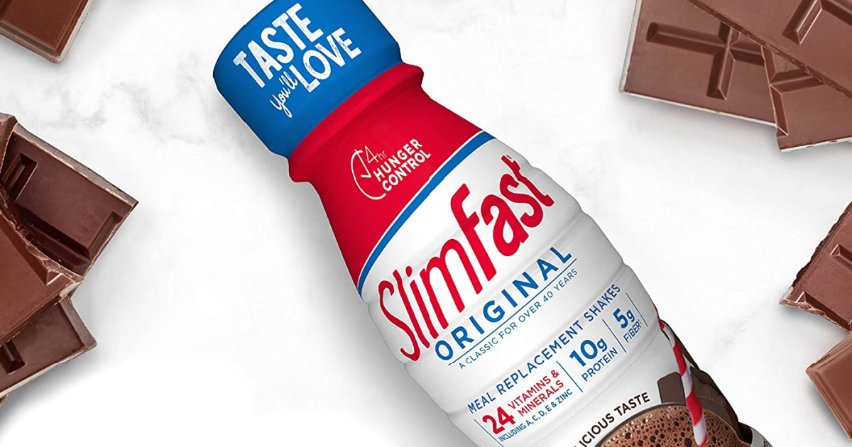 SlimFast Meal Replacement Shakes 12-Pack Only $13.63 Shipped on Amazon (Reg. $30)