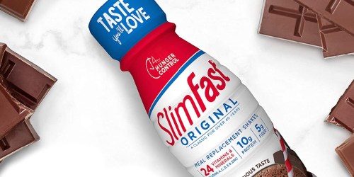 SlimFast Meal Replacement Shakes 12-Pack Only $13.63 Shipped on Amazon (Reg. $30)
