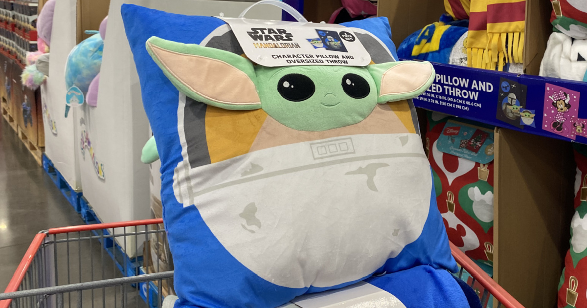 Character Oversized Throw & Pillow Sets Just $17.99 at Costco | Star Wars, Harry Potter, Disney, & More