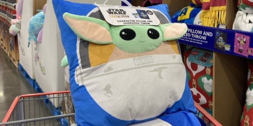 Character Oversized Throw & Pillow Sets Just $17.99 at Costco | Star Wars, Harry Potter, Disney, & More