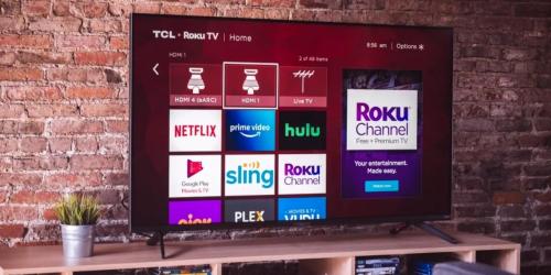 TCL 55″ 4K HD Smart Roku TV Only $299 Shipped on Amazon (Regularly $600)