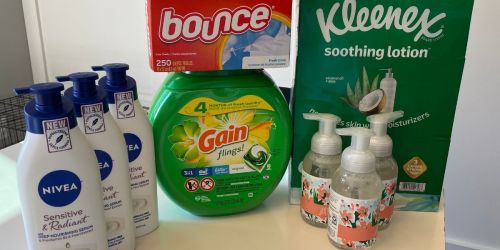 Score $59 Worth of Household & Personal Care Items for Under $28 After Target Gift Cards, Cash Back, & Rebate